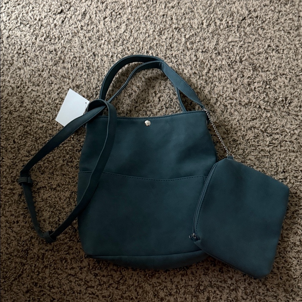 Teal Tote Bag Set